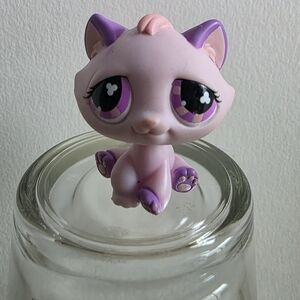 ✨️Authentic Littlest Pet Shop #576 Tabby Cat Kitty Kitten / Original Hasbro LPS
